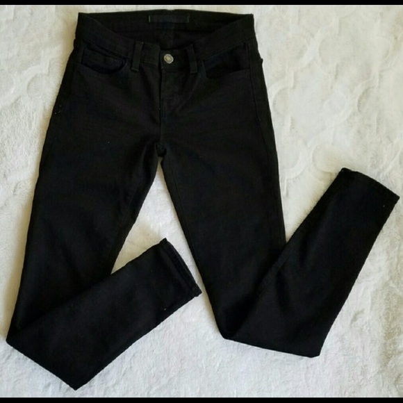 J Brand Black Skinny Jeans - Picture 2 of 5